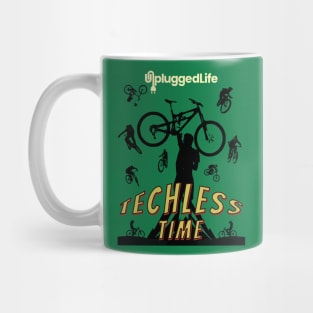 Techless Time Extreme Sports Biking Unplugged Life Mug